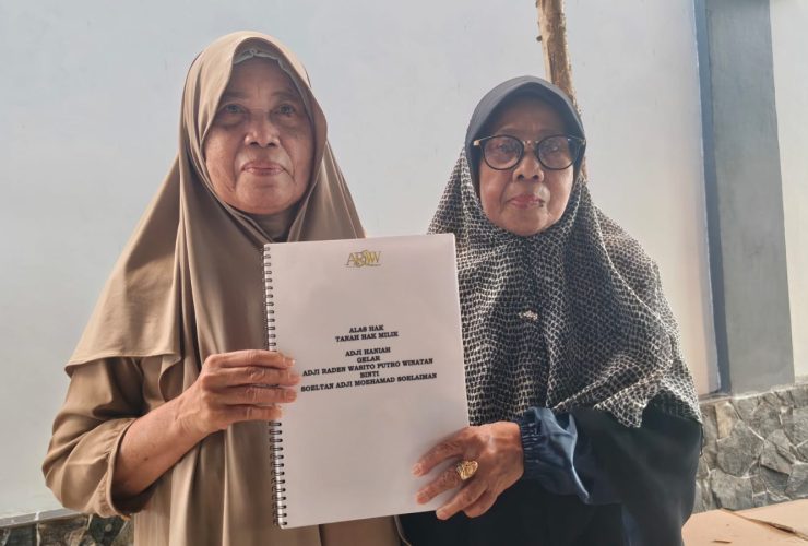 Ahli Waris Tegaskan Klaim Lahan Atas Nama Hj. Adji Haniah