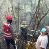 Brimob Polda Kaltim Padamkan Karhutla 2 Hektare di Kawasan KHDTK Samboja