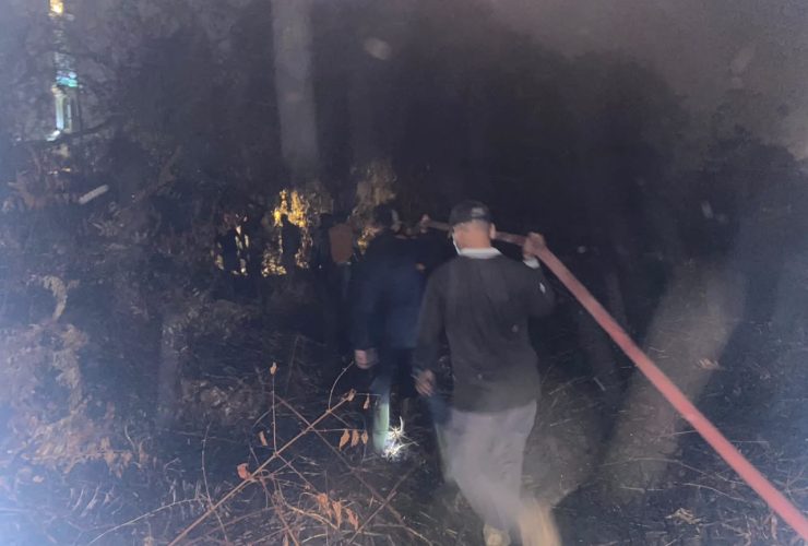Brimob Polda Kaltim Patroli Pendinginan Cegah Karhutla Kembali Menyala di Sangatta