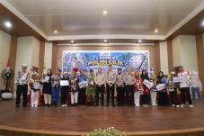 Polisi Cilik Meriahkan HUT Lalu Lintas ke-71, 17 SD di PPU Unjuk Kedisiplinan