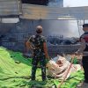 Bakar Sampah Diduga Picu Gudang Rongsokan di Krian Terbakar, Kerugian Rp10 Juta