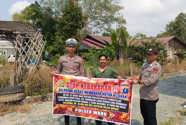Polres PPU Perkuat Edukasi dan Sinergi Cegah Karhutla