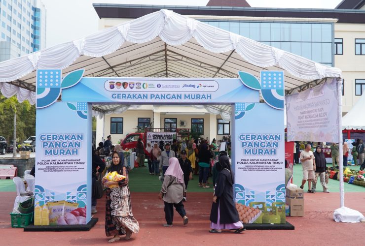 GPM Digelar di Balikpapan, Sinergi TPID dan Polda Kaltim Jaga Harga Pangan