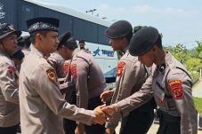 Operasi Aman Nusa II Mahakam Berakhir, 30 Personel BKO Polda Kaltim Kembali dari Berau