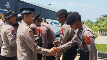 Operasi Aman Nusa II Mahakam Berakhir, 30 Personel BKO Polda Kaltim Kembali dari Berau