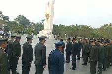 TNI-Polri Perkuat Sinergitas di Balikpapan, Ziarah Nasional HUT ke-81 TNI