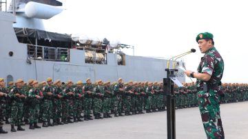 Satgas Pamtas RI-Malaysia Selesai Bertugas, Kasdam VI/Mulawarman Minta Prajurit Bawa Pengalaman ke Satuan