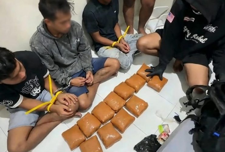 Polda Kaltim Sita 12,6 Kg Sabu di Samarinda, Tiga Orang Diamankan