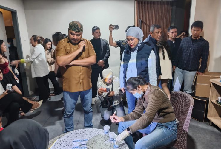 Razia di Tiga THM Balikpapan, Dua Pengunjung Positif Tes Urine Awal