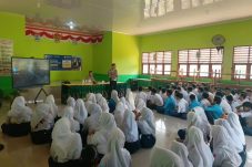 Polsek Kuaro Sosialisasikan Penerimaan Murid Baru SMA Kemala Taruna Bhayangkara