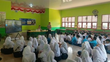 Polsek Kuaro Sosialisasikan Penerimaan Murid Baru SMA Kemala Taruna Bhayangkara