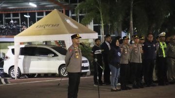 Jaga Kamtibmas Tetap Kondusif, Kapolres Gresik Pimpin Operasi Gabungan Miras dan Narkoba