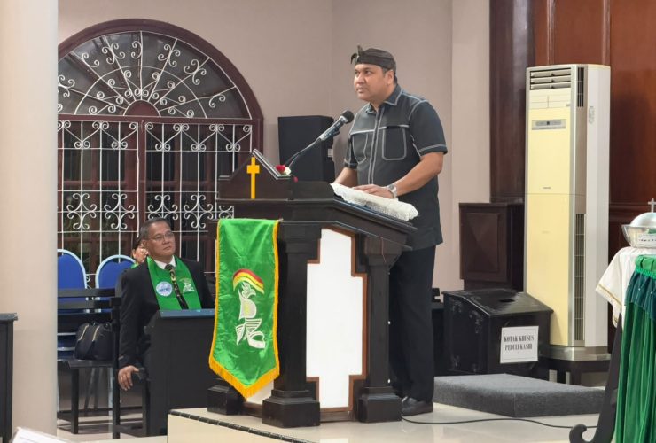 Polda Kaltim menyapa Umat Kristiani Melalui Program Minggu Kasih