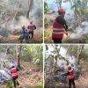 Brimob Polda Kaltim Padamkan Karhutla di Manggar, Balikpapan Timur